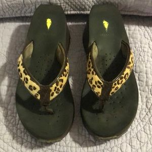 Volatile Leopard Print Sandal